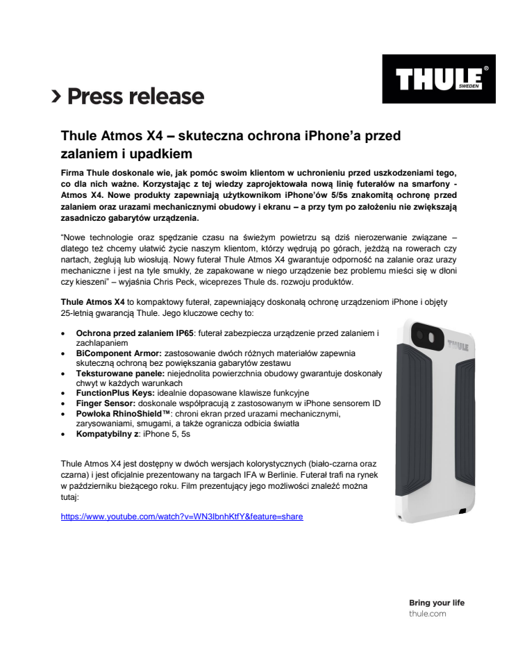 Thule Vectros – nowy poziom ochrony MacBooków