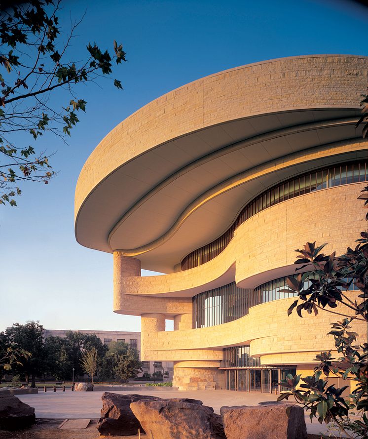 National Museum of the American Indian in Washington _ Provided by Douglas Cardinal Architect Inc