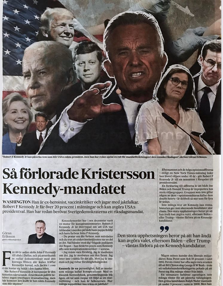 Artikel SVD Så förlorar Kristersson Kennedy mandat (2)