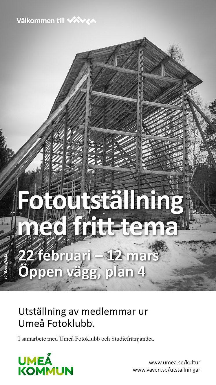 Affisch Umeå Fotoklubb