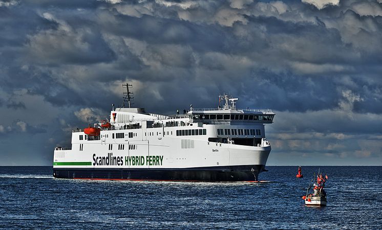 Scandlines' neue Hybridfähre "Berlin" 