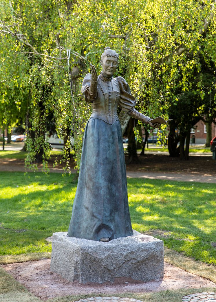 Elma Danielsson agiterar
