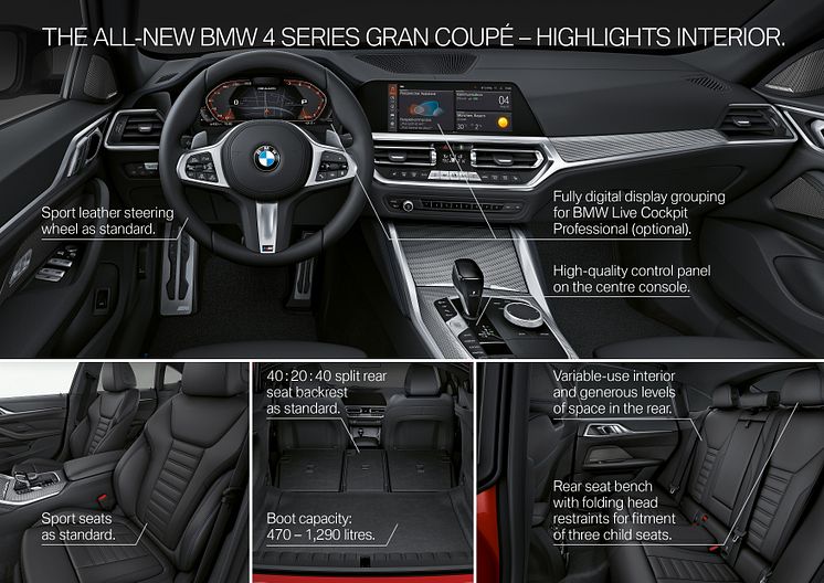 BMW 4-serie Gran Coupe - Highlights Interior