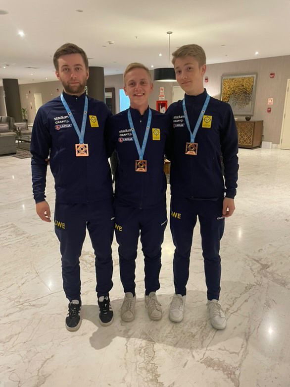Svenskt lagbrons i JVM, Lima. 