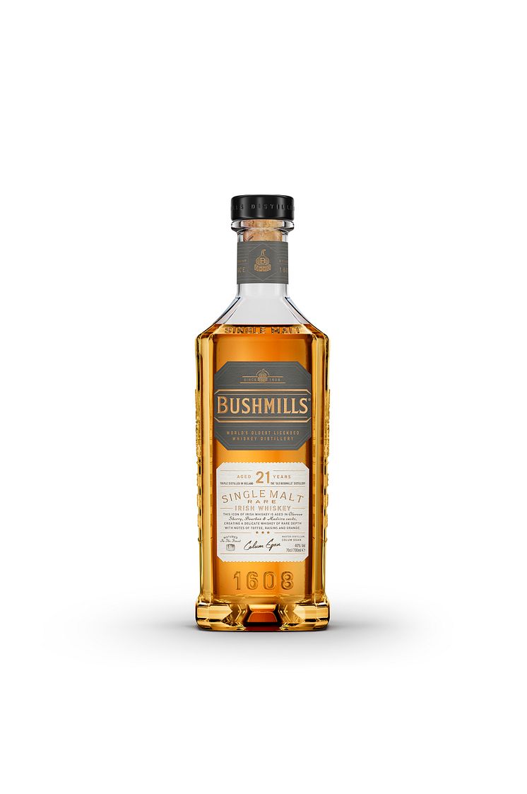 Bushmills 21YO 70cl - Bottle Shot copy