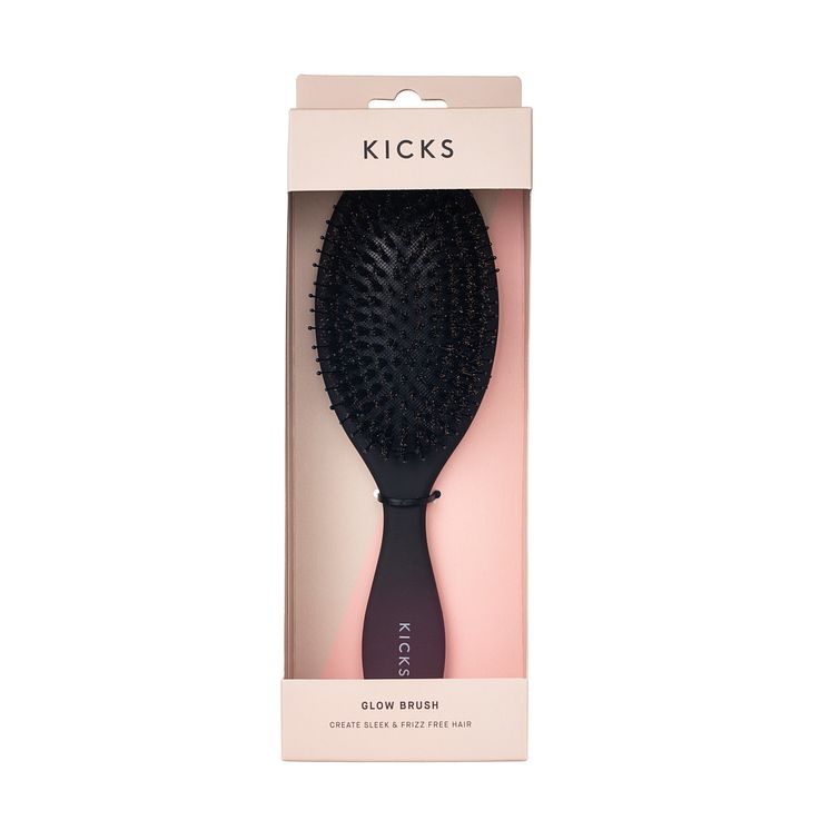 KICKS GLOW BRUSH BLACK MATTE kartong 