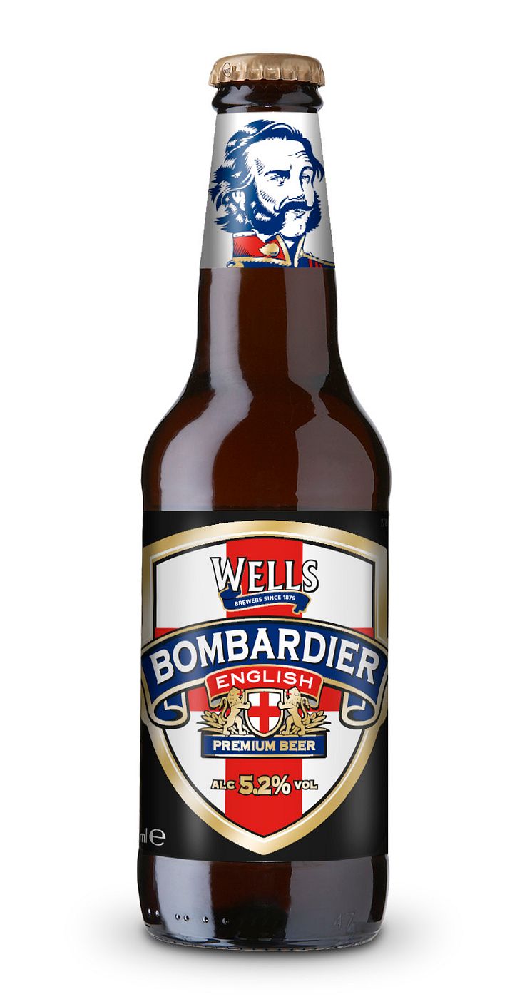 Bombardier “The Drink of England” i ny flaskstorlek 