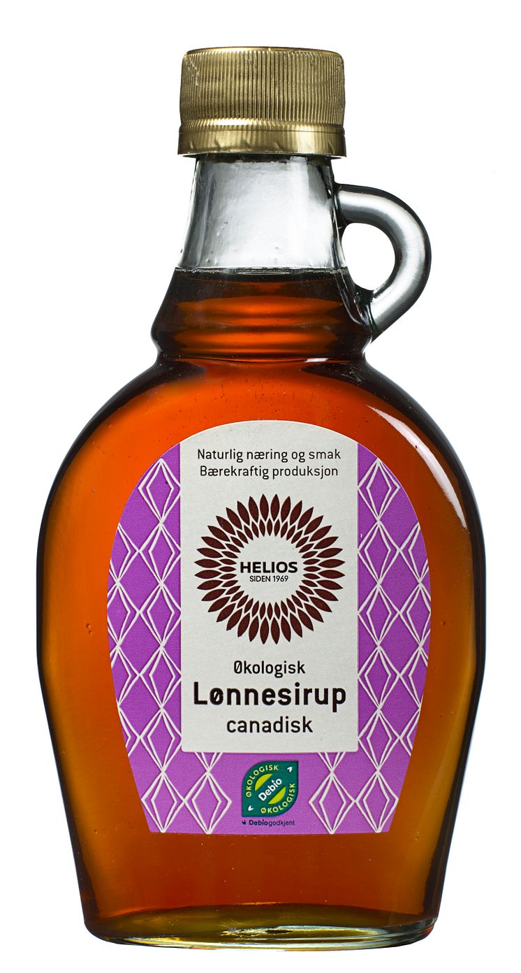 Helios lønnesirup økologisk 187 ml