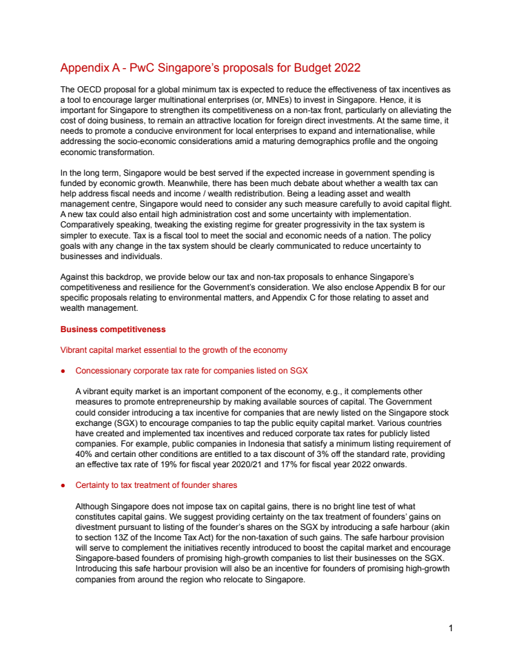 Appendix A - PwC Singapore’s proposals for Budget 2022 .pdf