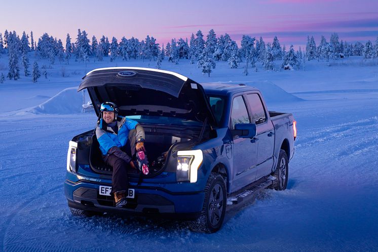 Ford F-150 Lightning Norge vinter 2023