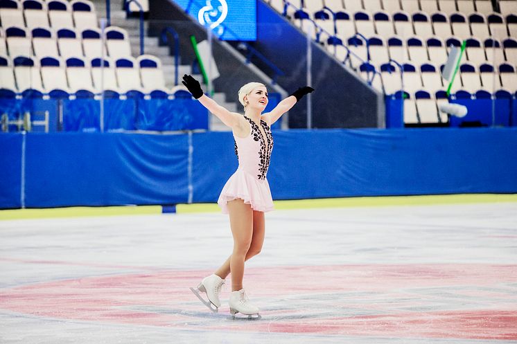 Viktoria Helgesson, SM 2013, korta programmet