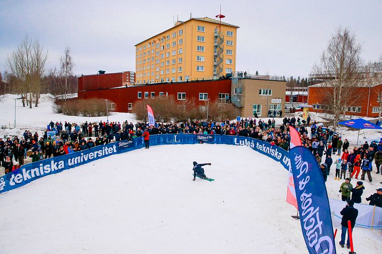 LTU Big Air 2019 på Luleå tekniska universitet