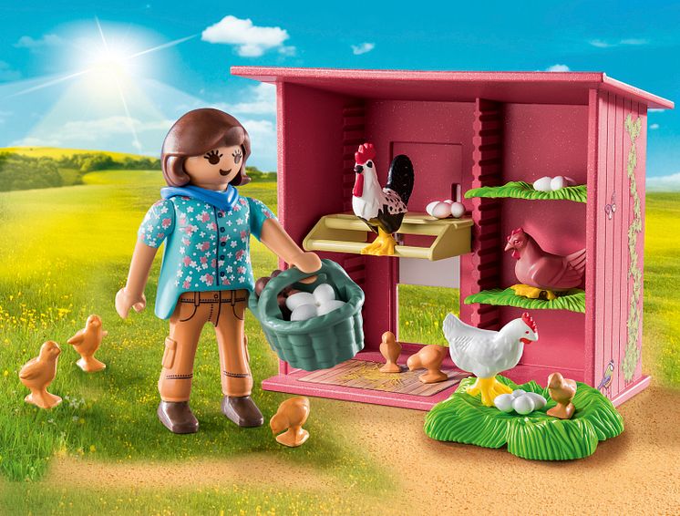 Hühner mit Küken (71308) von PLAYMOBIL