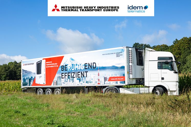 Joining forces for connected refrigerated transport: Mitsubishi Heavy Industries Thermal Transport Europe and idem telematics