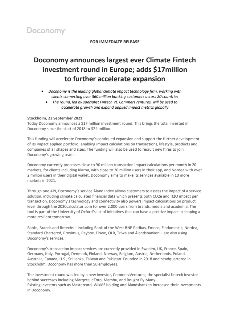 EN-Doconomy announces largest ever Climate Fintech investment round in Europe.pdf