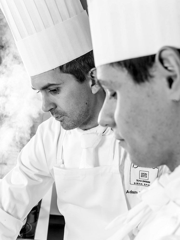 Adam Dahlberg  & Lindor Wink Bocuse d'Or 2013