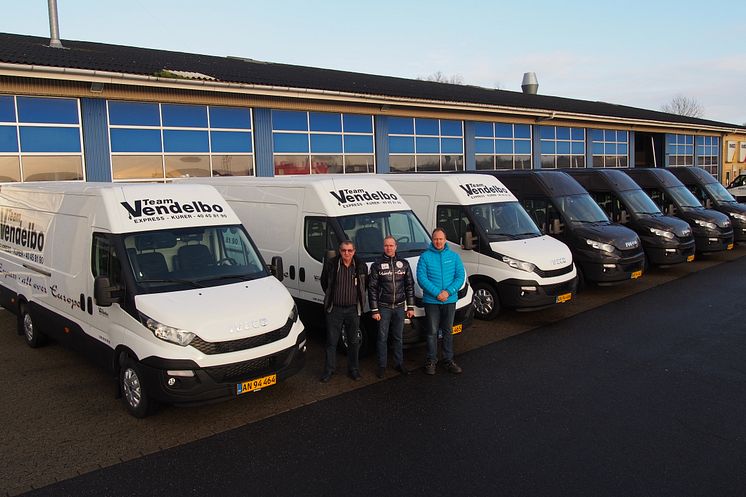 Team Vendelbo ApS' 7 nye Iveco Daily