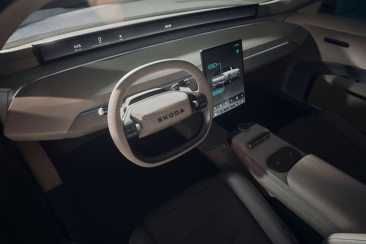 Verdenspremiere på konceptbilen Škoda Vision O, som er forløberen for en elektrisk Octavia Combi.