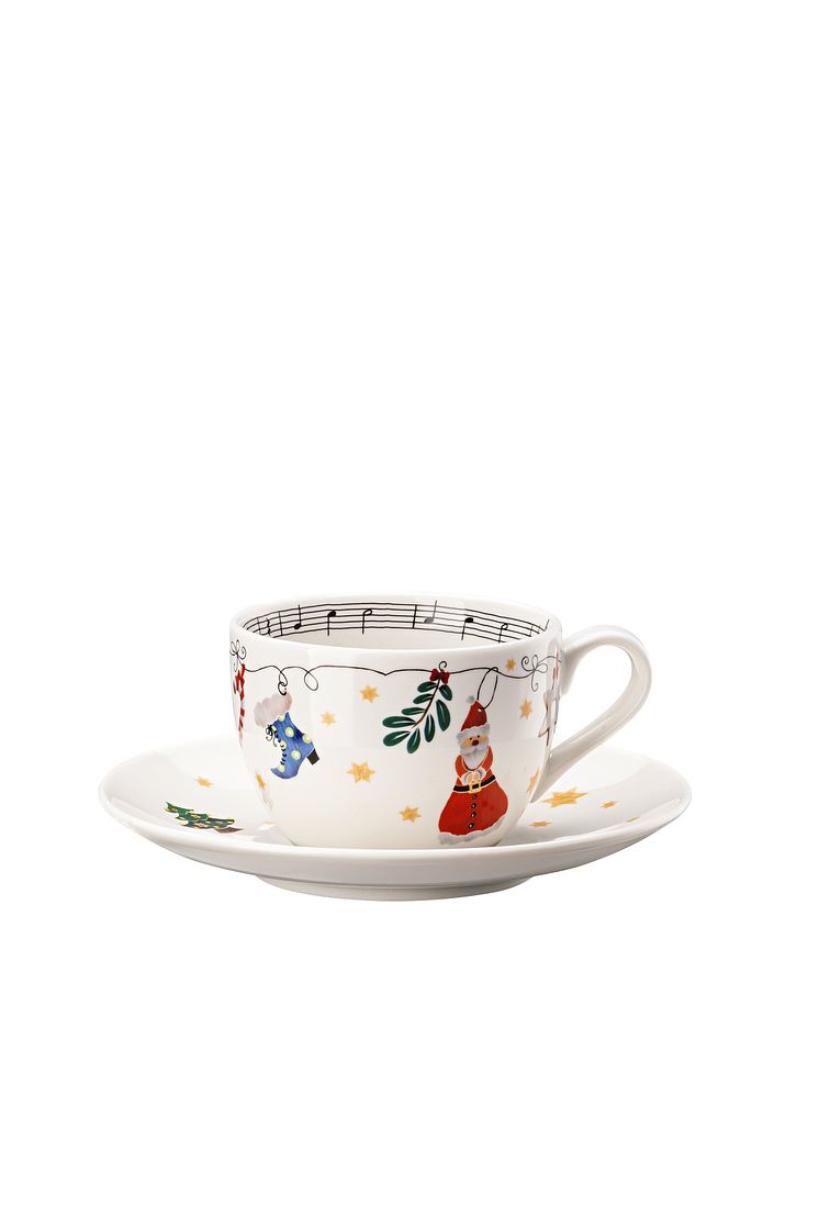 HR_Merry_Christmas_everywhere_Cappuccino_cup_and_saucer