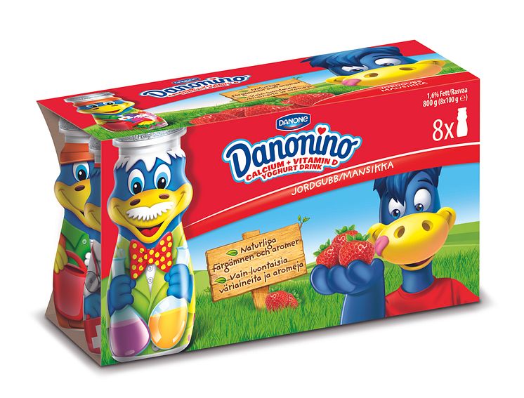 Danonino Drickyoghurt Dino 8x90