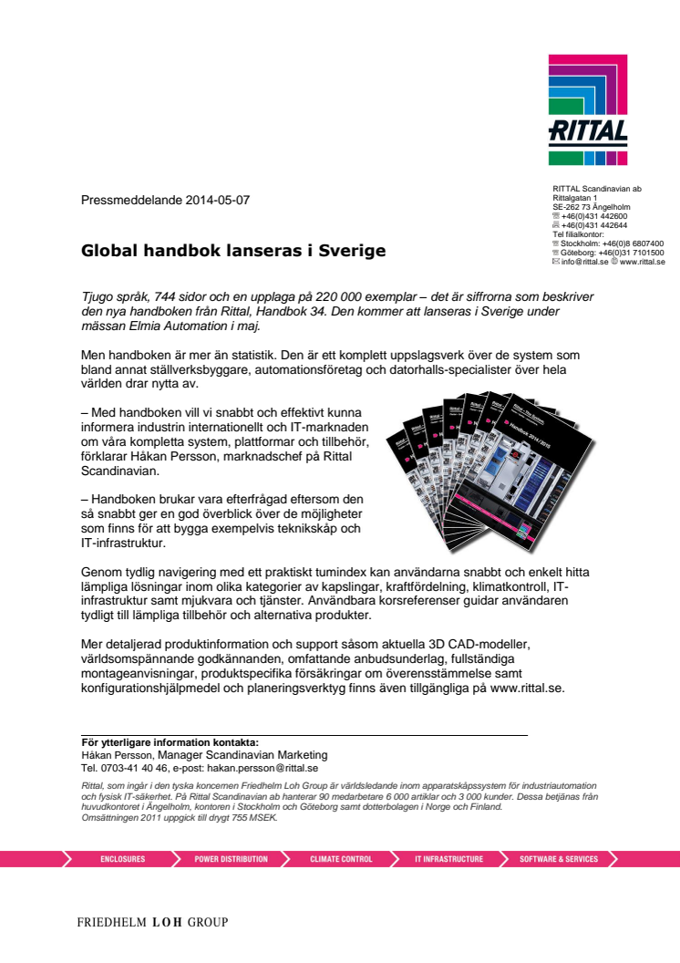 Global handbok lanseras i Sverige