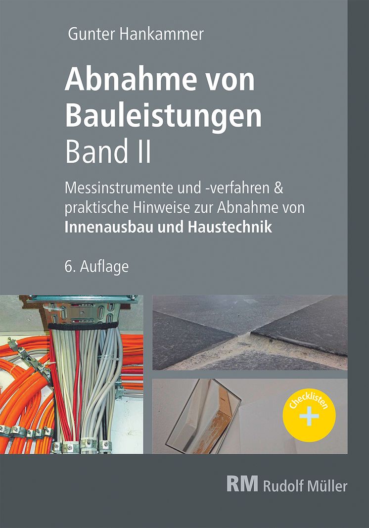 Abnahme von Bauleistungen Band 2 (2D/tif)