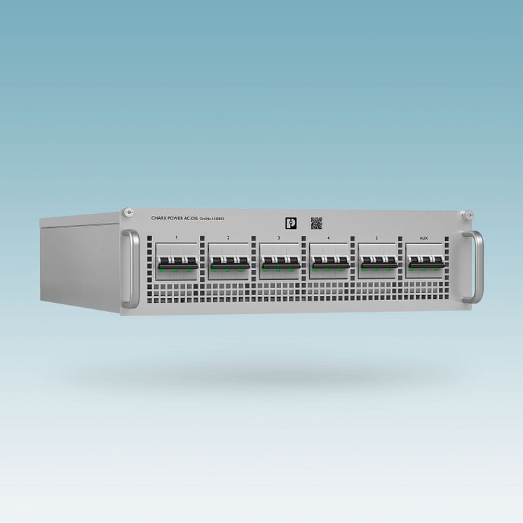 VMM -PR5557GB-Convenient AC distribution module for 19 charging stations (11-23)