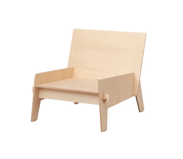 ÖVERALLT lænestol u. hynder 399.- (B69×D70, H 63 cm.)
