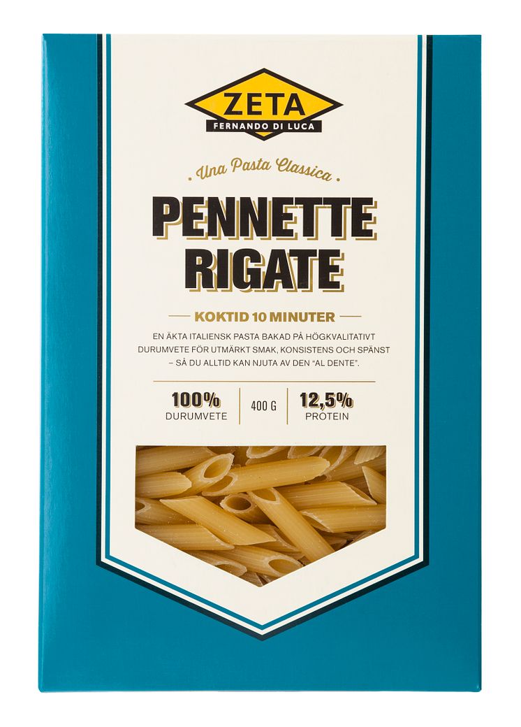 Pennette Rigate, Zeta Una Pasta Classica