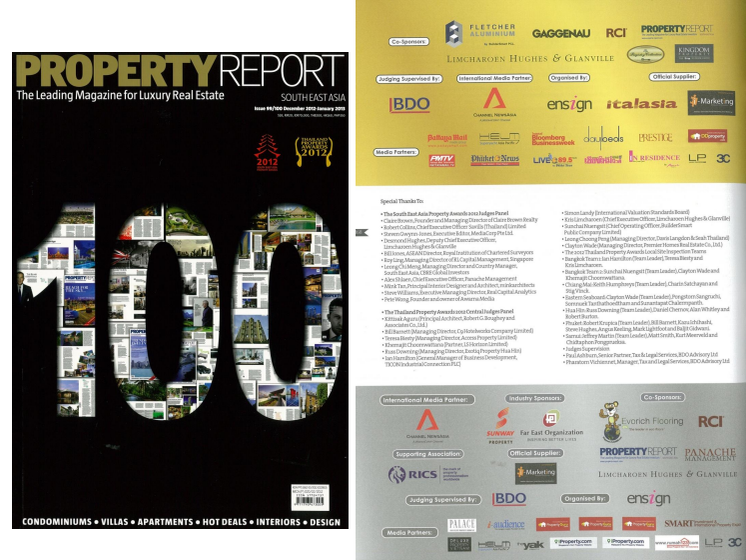Evorich Flooring Featured on the 100th Issue of the Property Report Asia Magazine