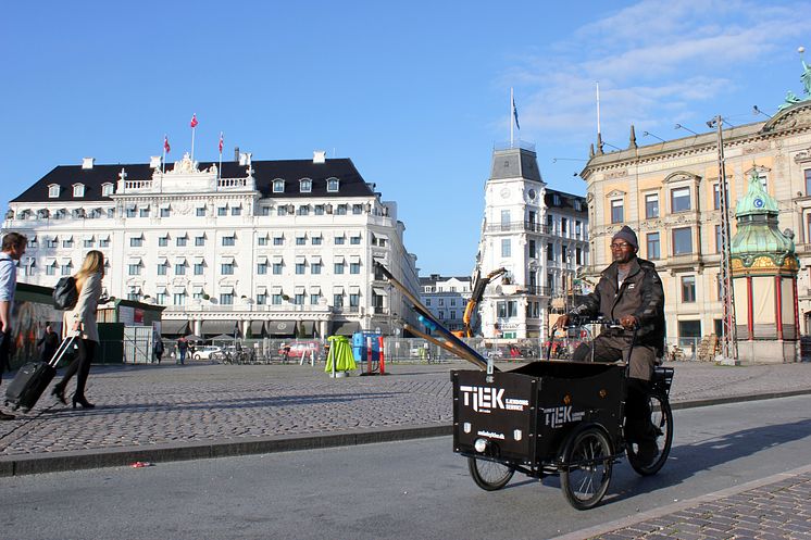 Ejendomsservice via pedalkraft i København