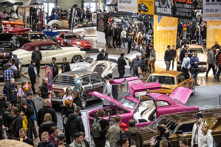 I år avgörs Sveriges Snyggaste Bil på Custom Motor Show, norra Europas största motormässa med runt 90000 besökare