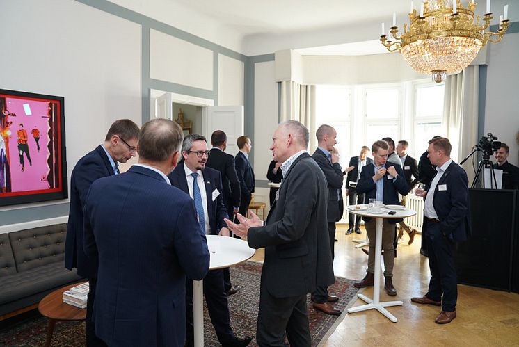 ROCKWOOL tilaisuus Tanskan suurlähettilään residenssissä 19.10.2021 