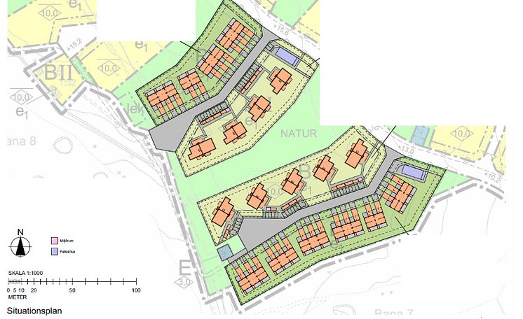 Situationsplan, Ekhagen, Västervik