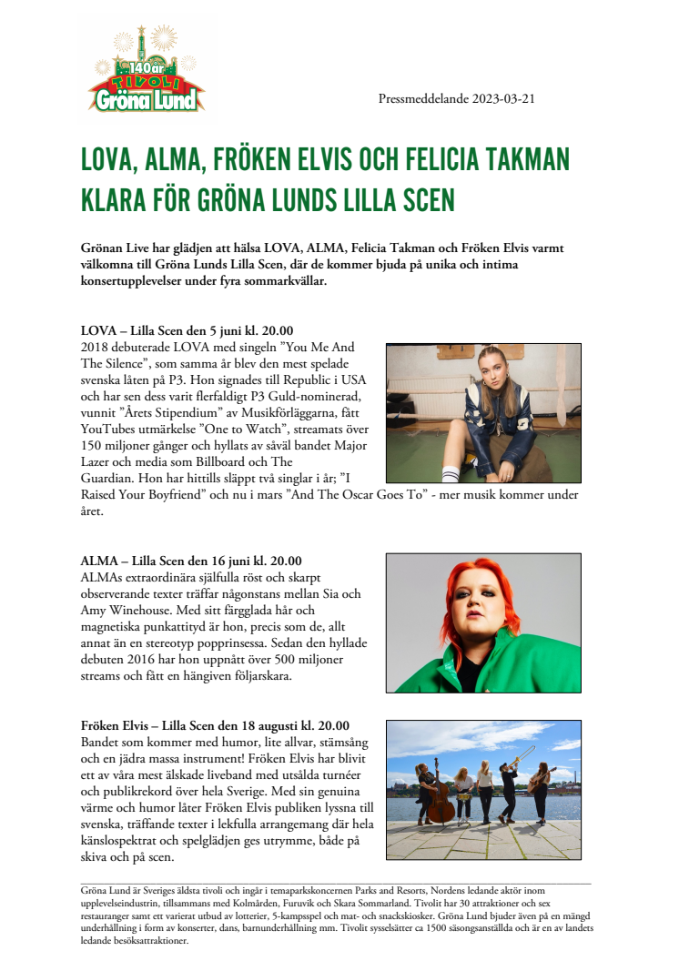 LOVA, ALMA, Fröken Elvis OCH Felicia Takman klara för Gröna Lunds Lilla Scen.pdf