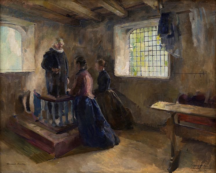 Harriet Backer, Inngangskoner, 1892.