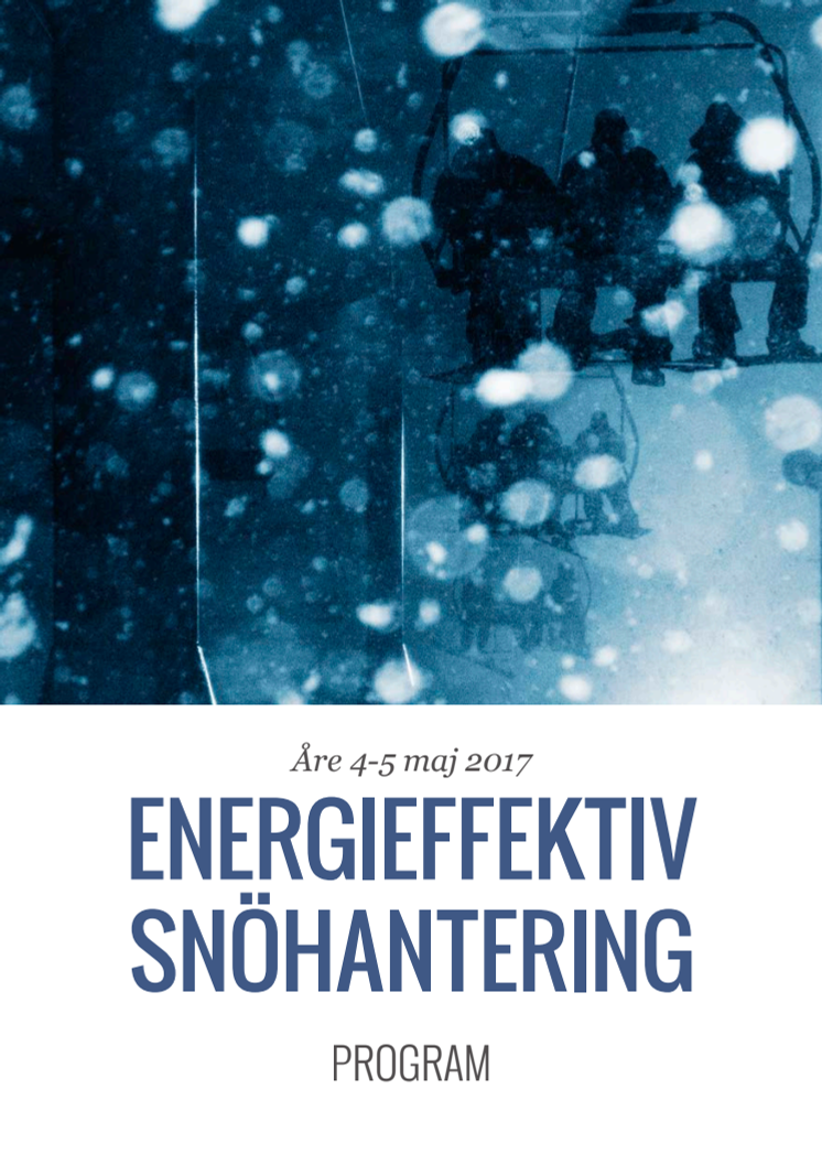 Program Snökonferens