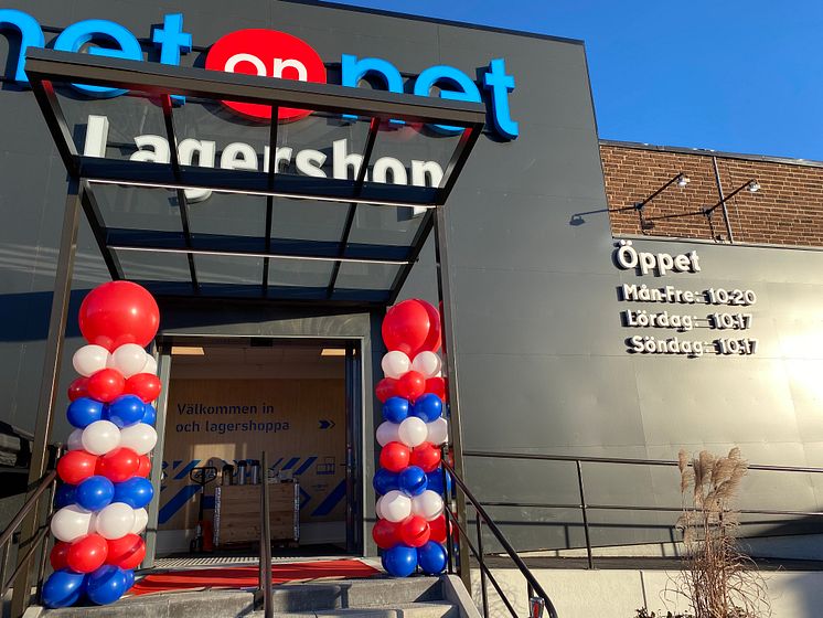 NetOnNet öppnar ny Lagershop i Norrköping
