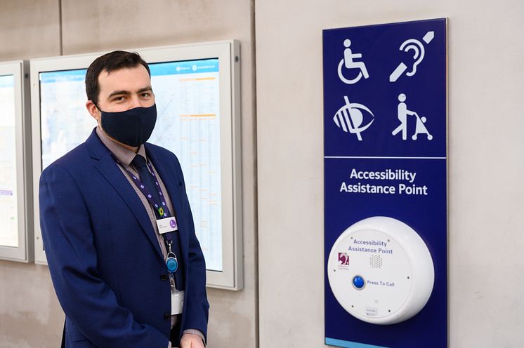Tom Easdown, Accessibility Champion, London Bridge 1