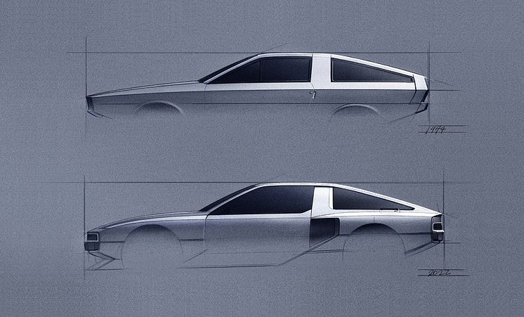 Image 3 - [Sketch] Pony Coupe Concept and N Vision 74 (created by Hyundai Design)