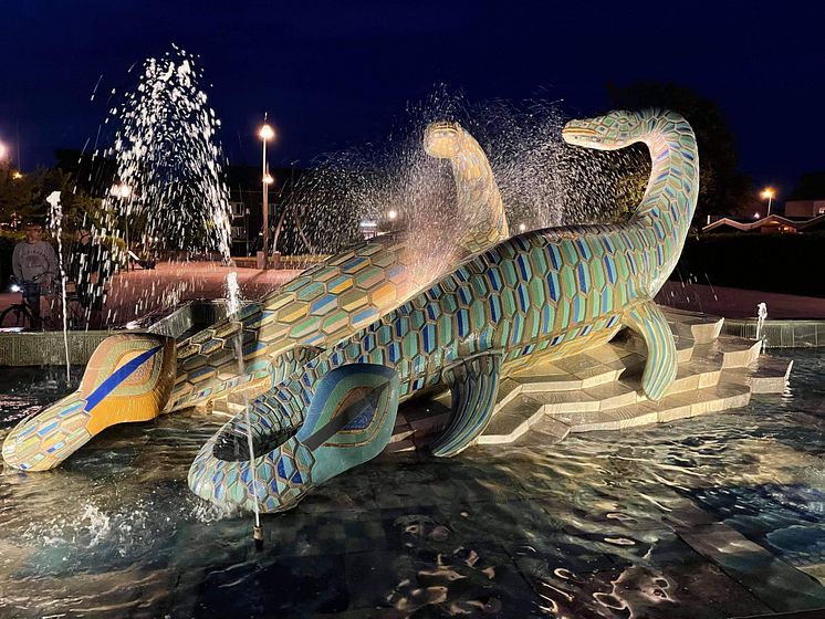 Scanisaurus nattlig bild