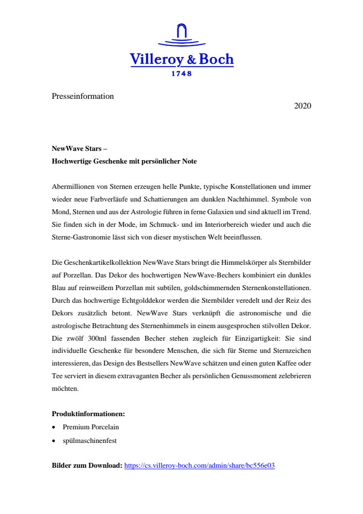  NewWave Stars – Hochwertige Geschenke mit persönlicher Note