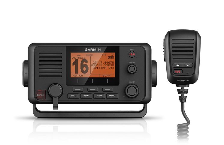 Garmin® VHF 110i og VHF 210i AIS marine radioer