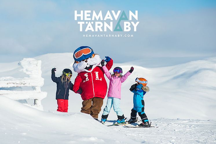 Hemavan Tärnaby - Skidåkning med barnens favorit Lenny Lämmel