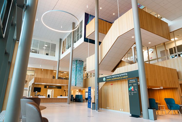 Hammerfest sykehus - resepsjonen