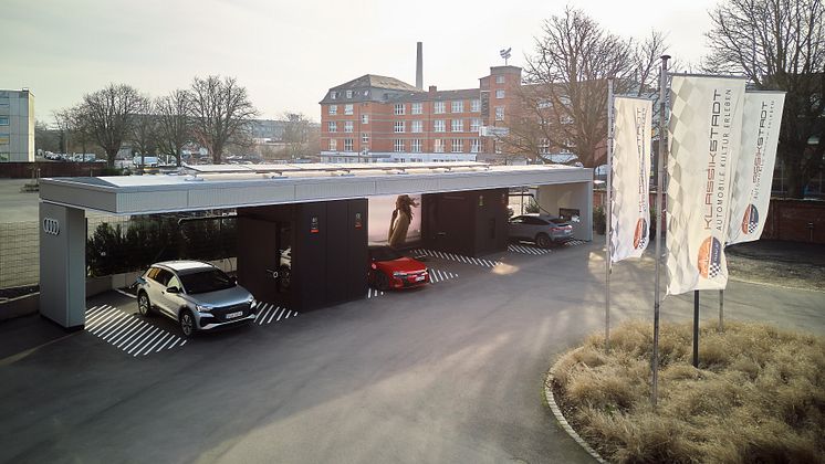 Audi charging hub Frankfurt