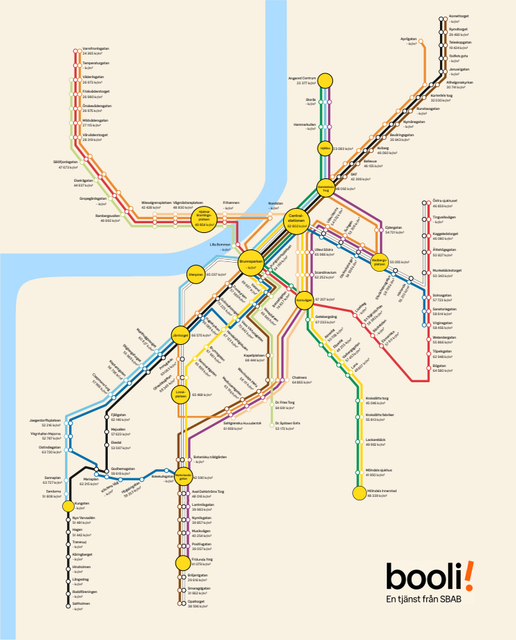 Spårvagnskartan 2021 PDF