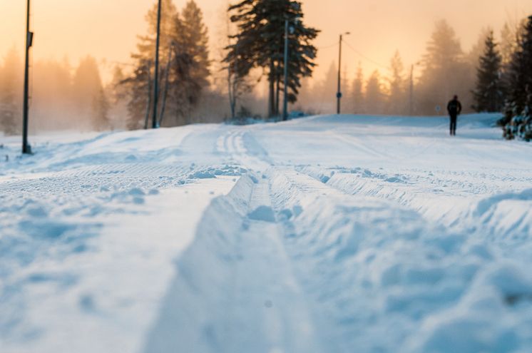 6 km med høykvalitets skispor