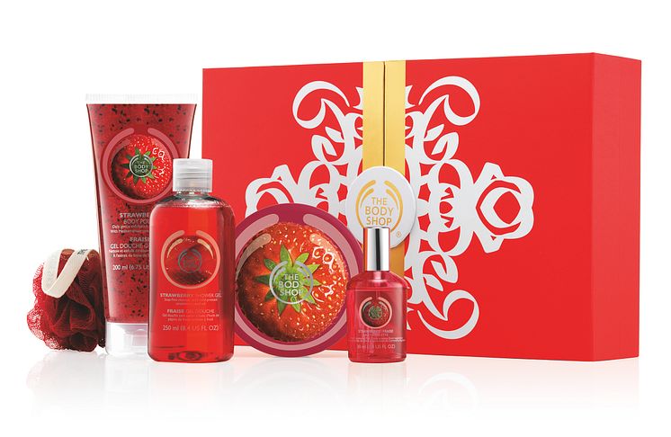 Strawberry Shower, Soften & Spritz Gift