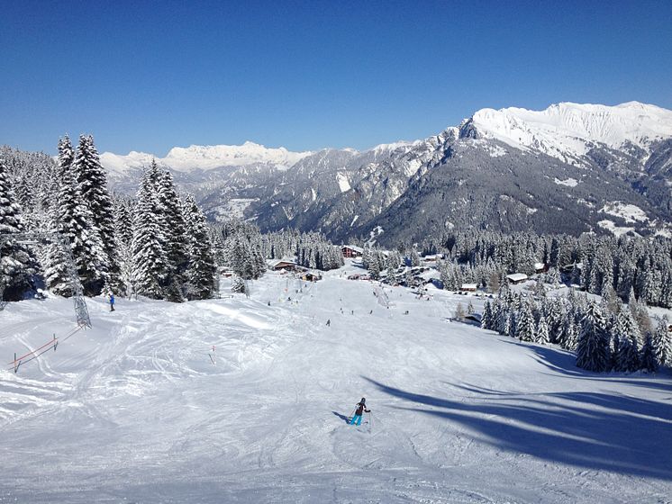 Städteskifahren in Chur am Hausberg Brambrüesch © Chur Tourismus